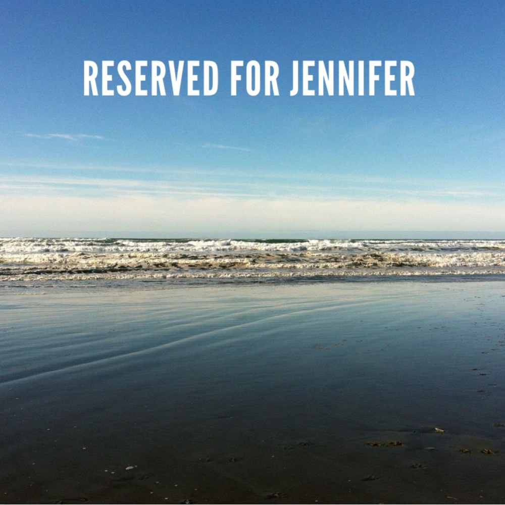 Reserved for Jennifer